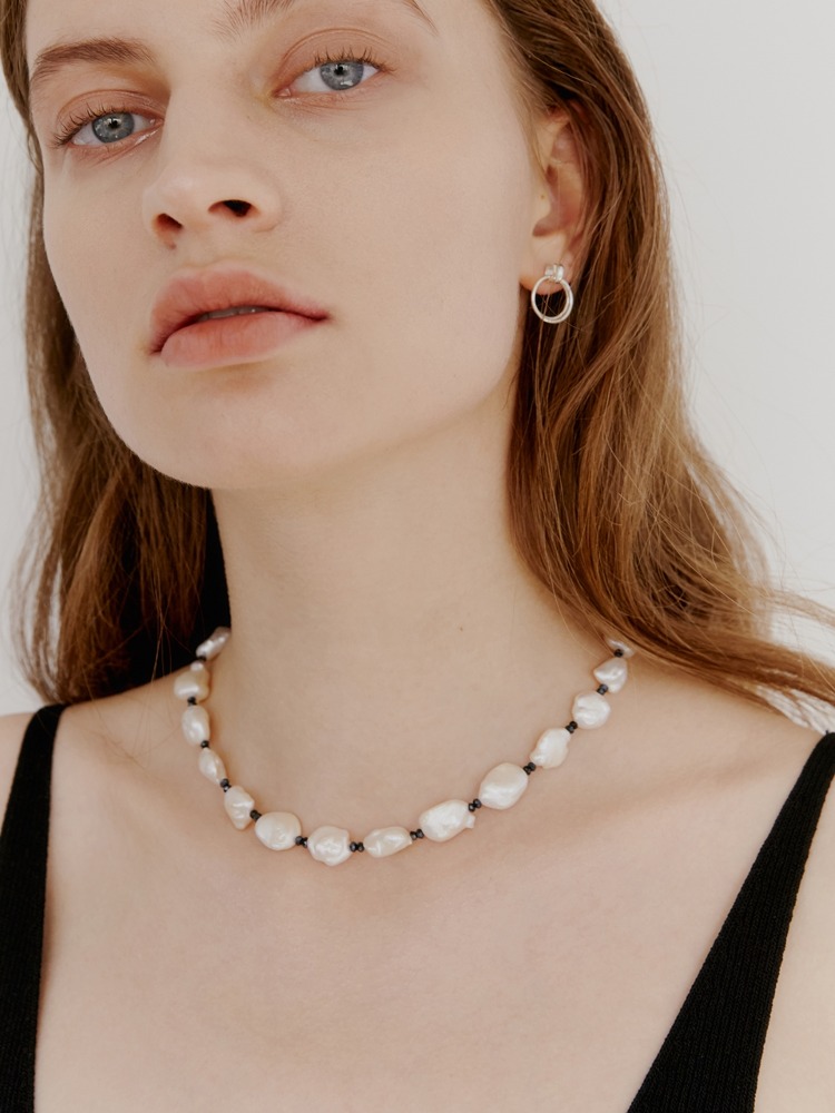 Crystal &amp; Pearl Necklace