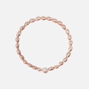 Baby Coral Pearl Bracelet
