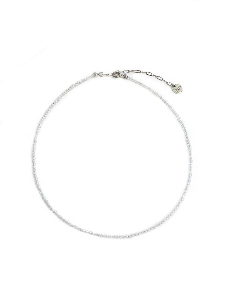 White Dia Necklace