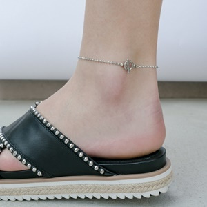 Link &amp; Ball Chain Anklet