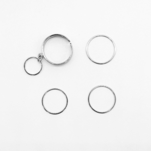 [Surgical_4 Set] Ring &amp; Slim Surgical Rings