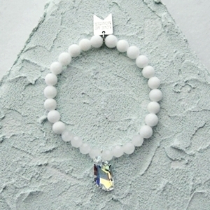 [미진열] opal swarovski crystal bracelet